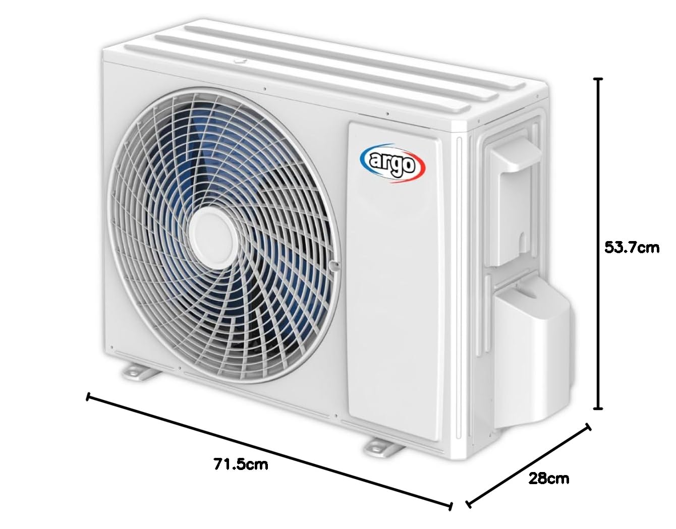 Argoclima Climadesign - Condizionatore Monoslpit, 18000 btu, Pompa di calore, Inverter, Classe A++/A+