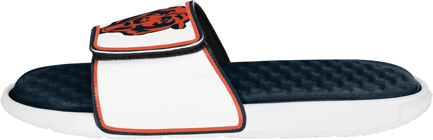 FOCO Chicago Bears NFL Team Color Foam Slide - S