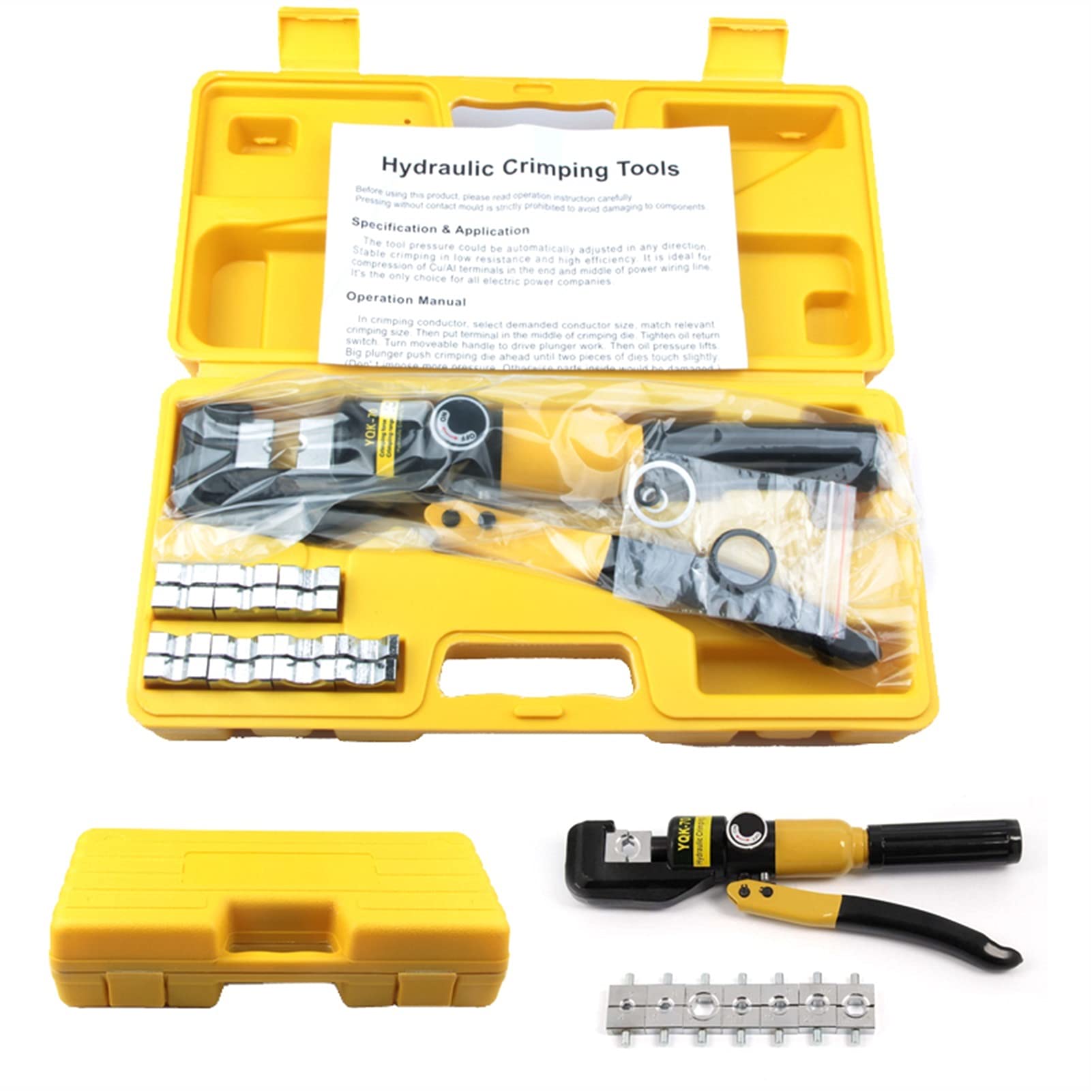 Dignife One Color Hydraulic Crimping Tool Hydraulic Crimping Tool Plier Compression Tools Yqk-70 Range 4-70Mm Pressure 6T
