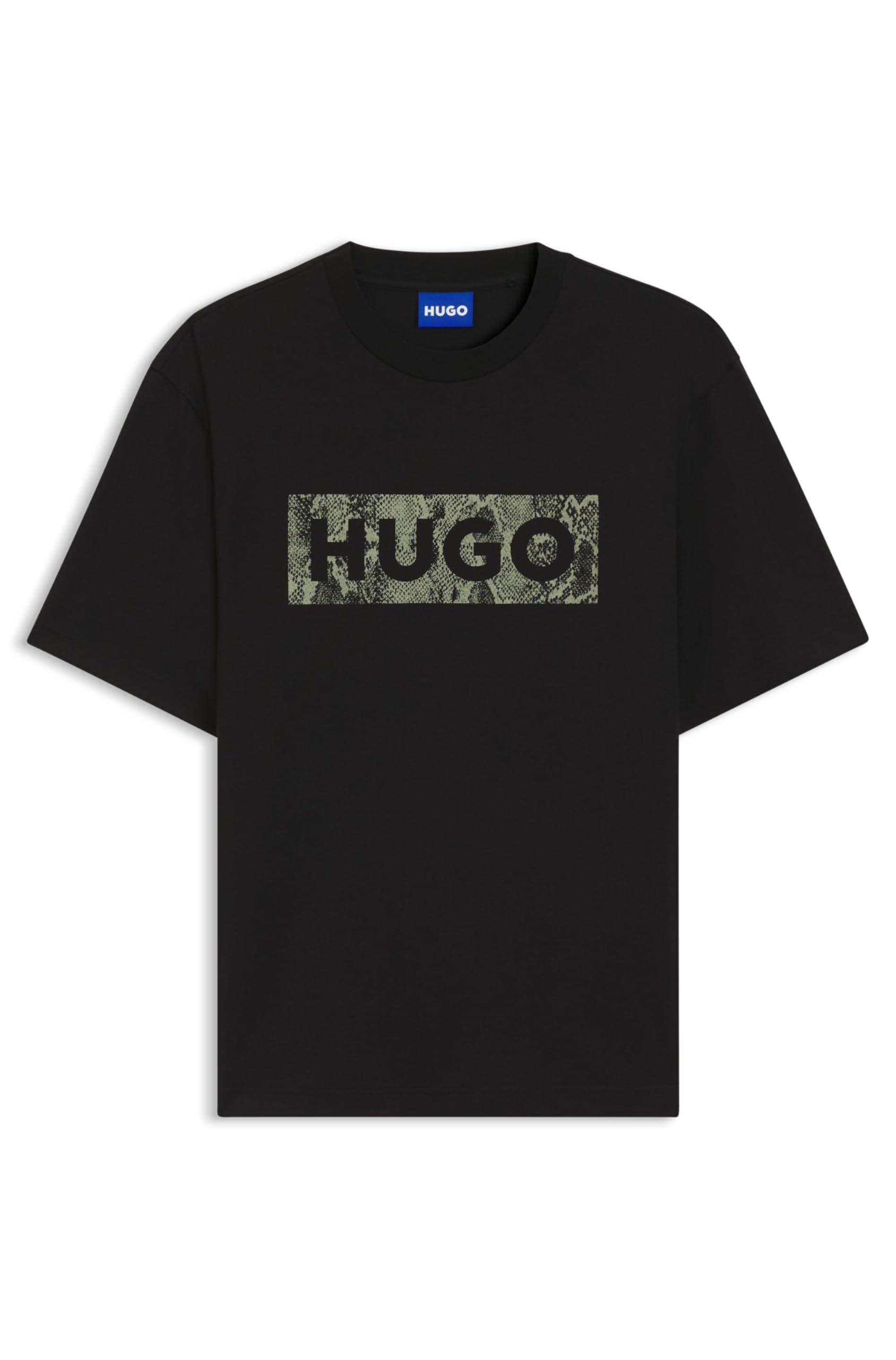 Hugo Men's Nerpient 10258299 01 T_Shirt, Blue, L