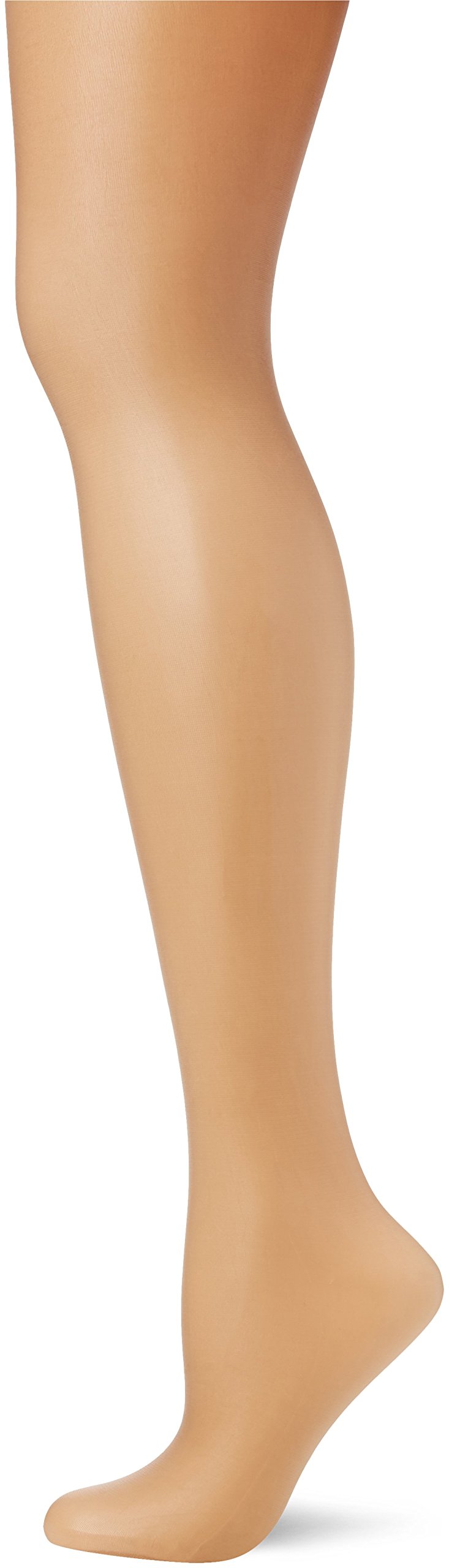 Pretty Polly Women's Beige (Shrr Sherry) Nylons 10D Gloss Tights Glossy Fine 10 Den 3 Tights, Large (Manufacturer Size:l)