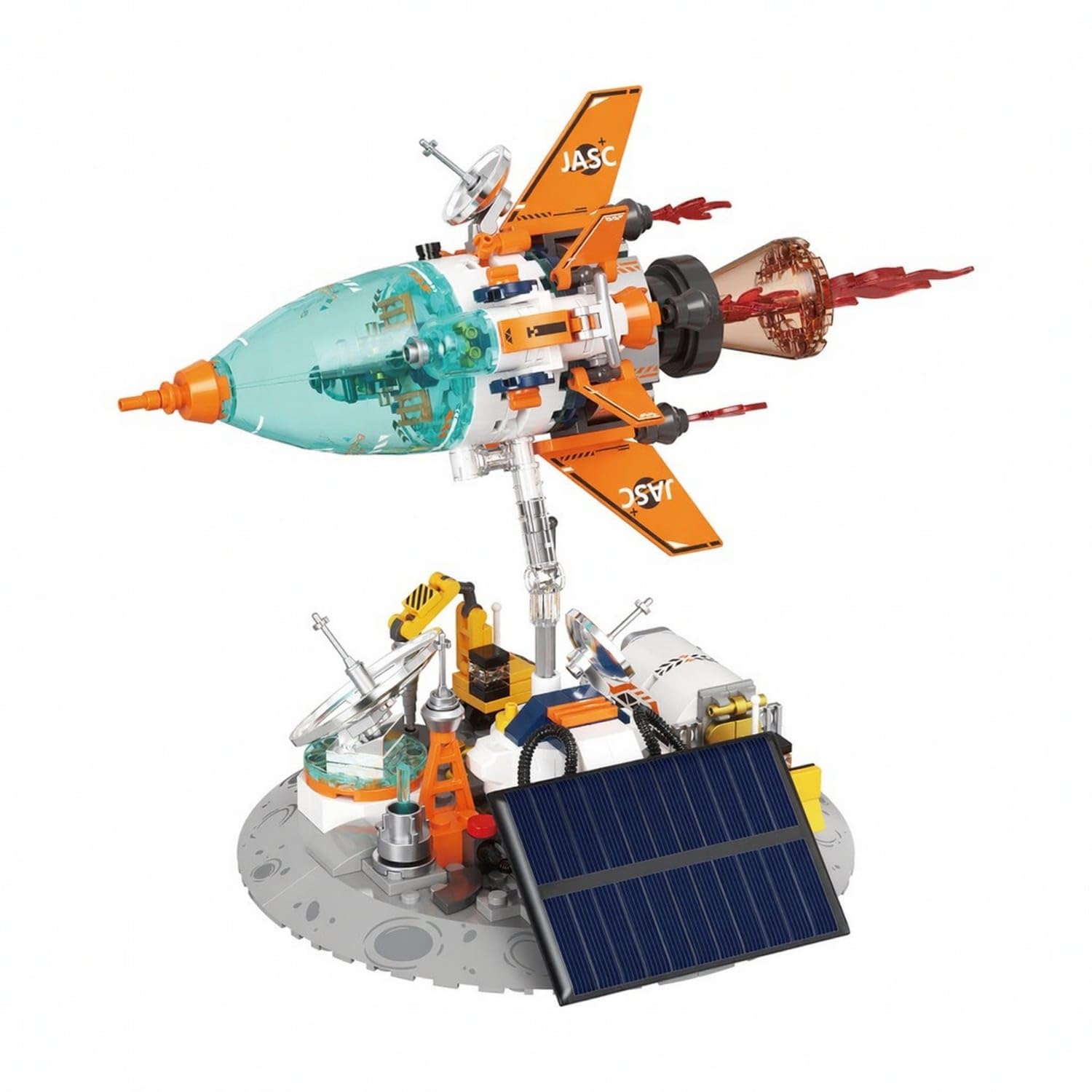 Clovrix® Display Spacecraft Model with Solar Panel Collectible