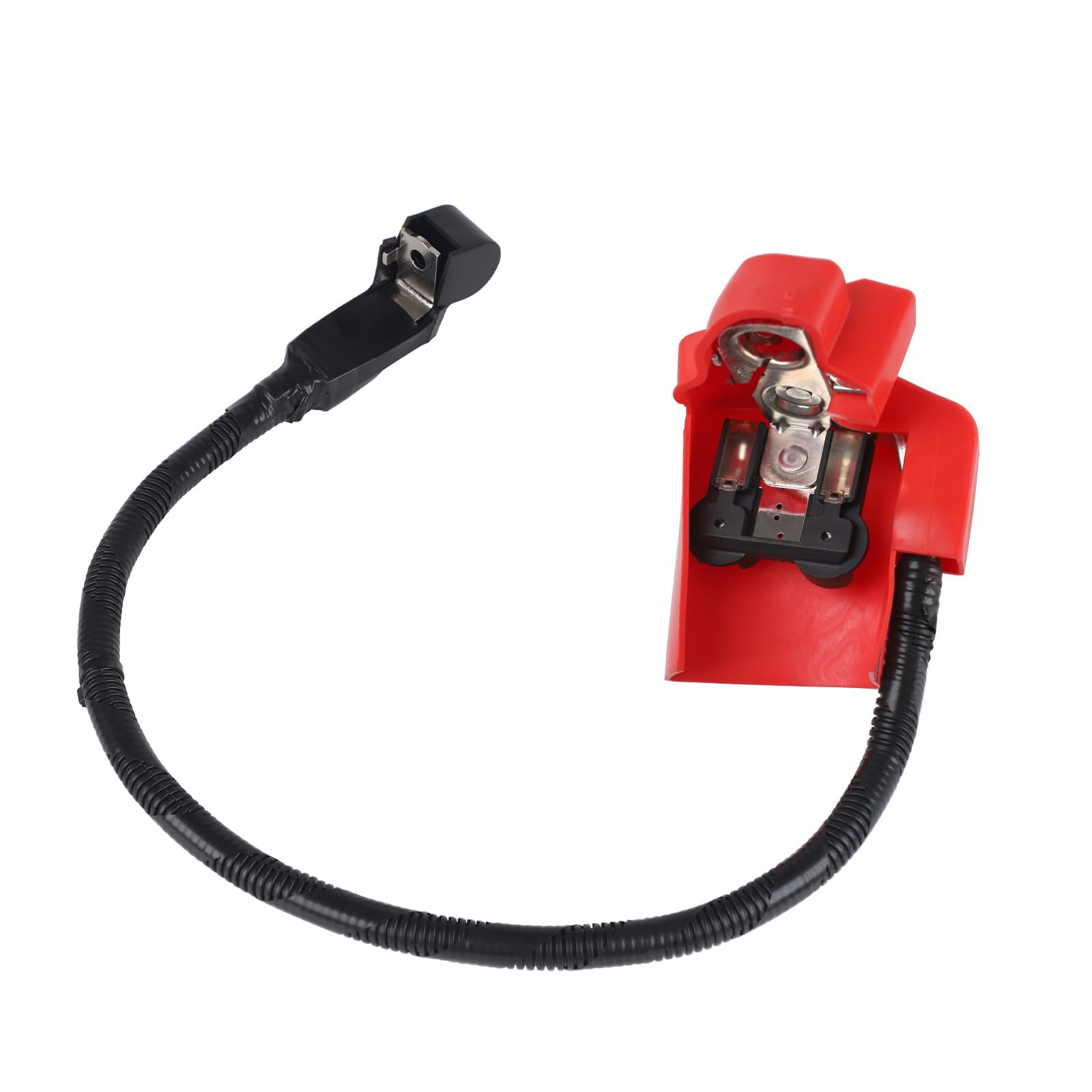 Battery Cable Overlay Harness Compatible with 2007-2012 Ford Fusion、Lincoln MKZ, 2007-2011 Mercury Milan，Positive Battery Cable Fuse Block Termina