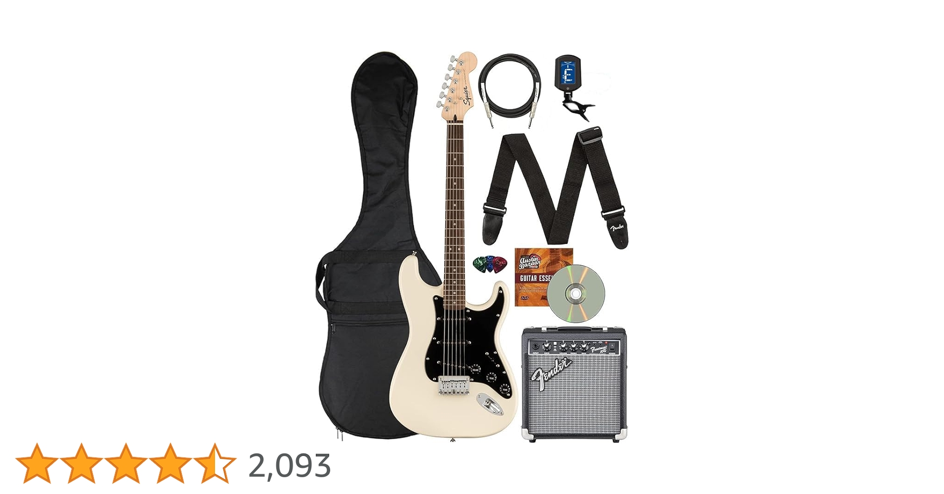 Fender Squier Bullet Stratocaster HT, Black Pickguard