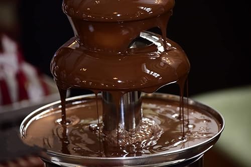 Miniatura 3 de Fuente de chocolate de 4 niveles, fuente de fondue de chocolate de acero inoxidable de 2 libras