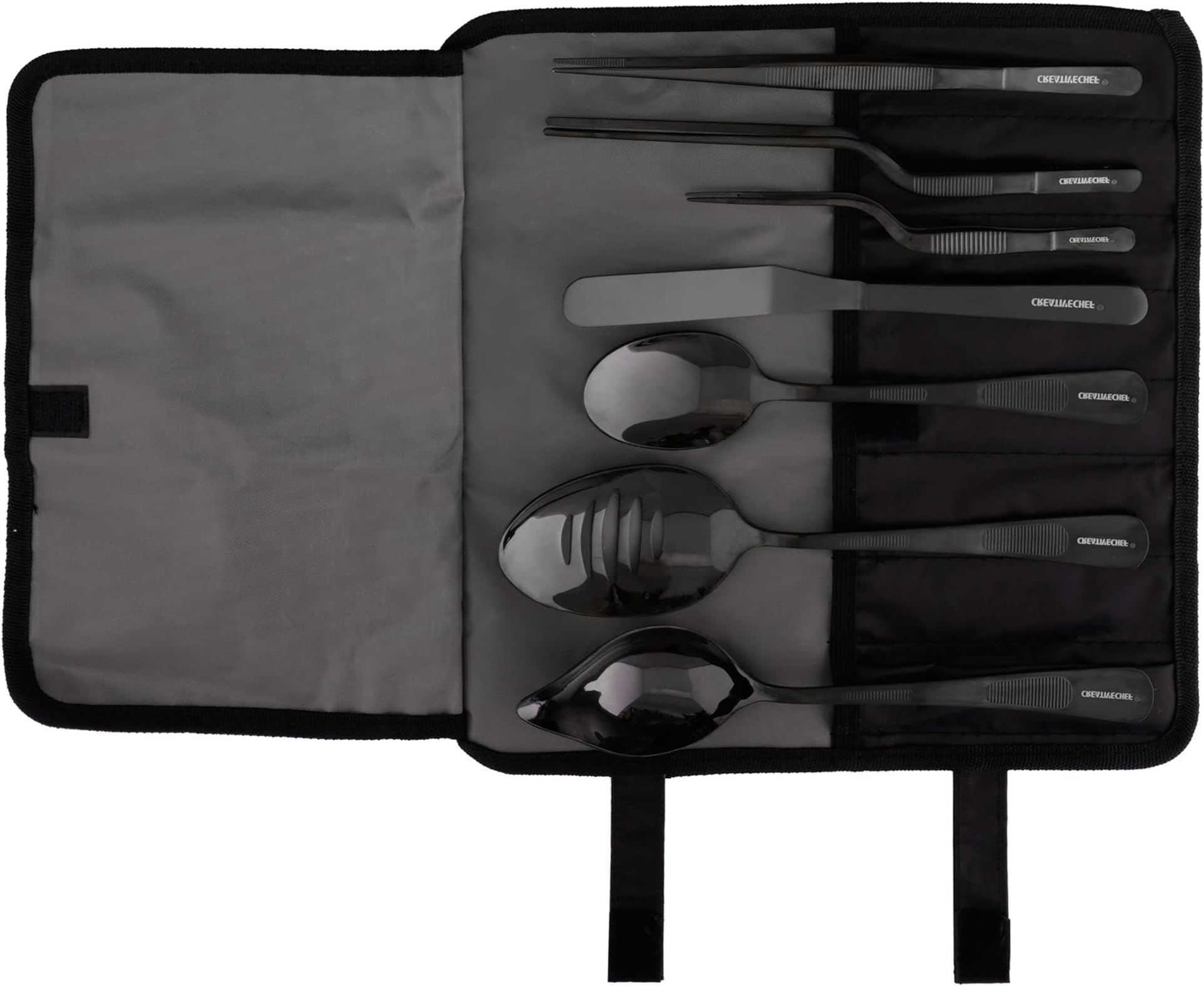 7 Piece Culinary Plating Set, Black