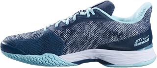 Babolat Men's Jet Tere All Court Ac Tennis Shoes All-Court Shoes Dark Blue - Light Blue, Midnight navy, 9.5 UK