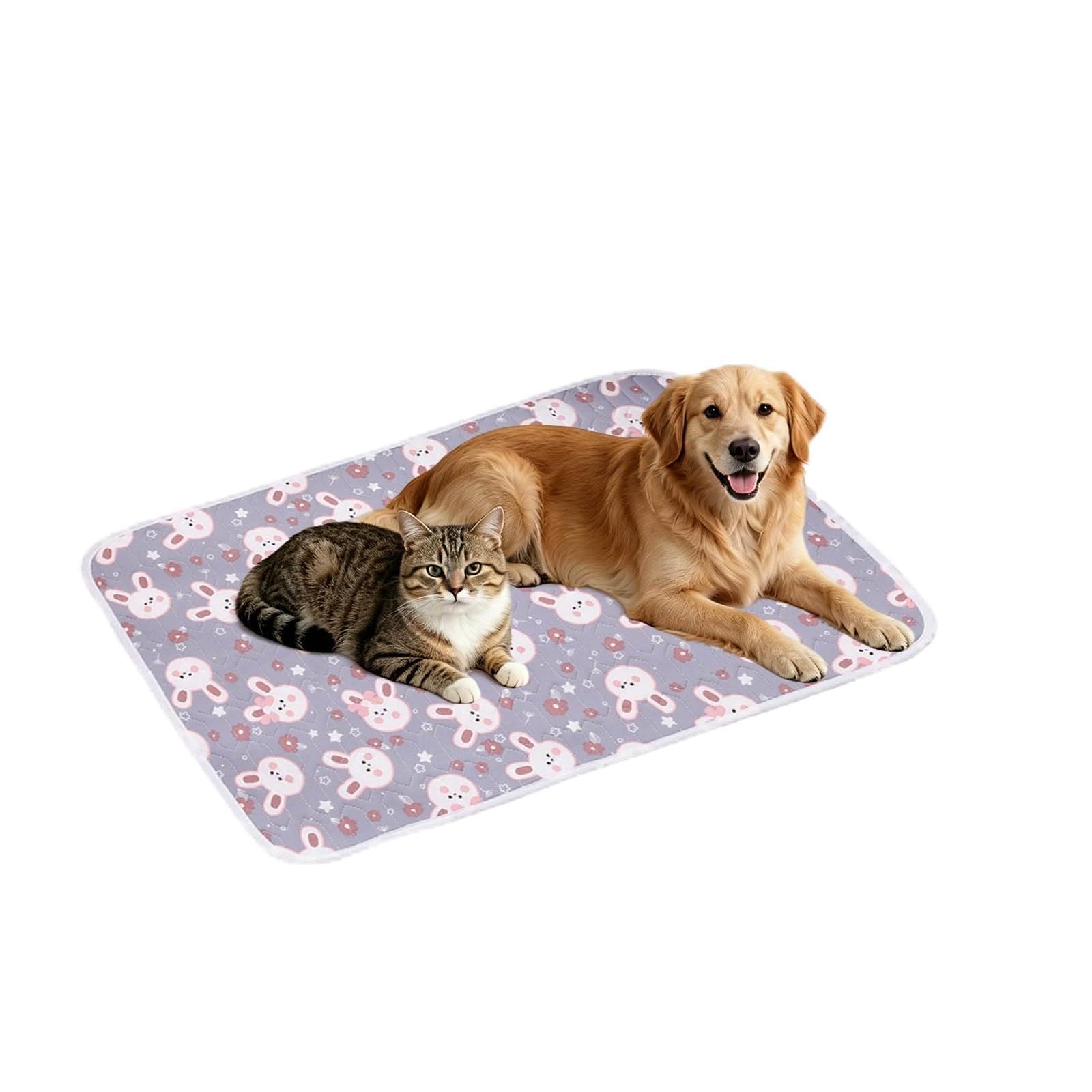 Cooling Mat for Cats, Self-Cooling Pet Mat, Washable Portable Coolings Pad for Dogs Cats, Ice Silk Self Cooling Foldables Mats, Extra Large Self Coolings Pad for Pets-17