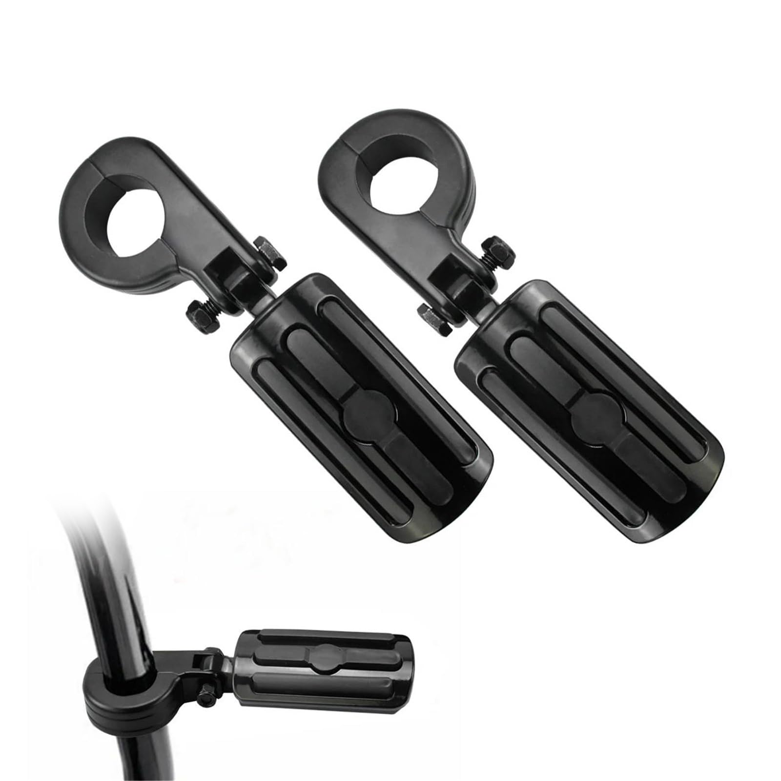 Repose-pieds de moteur de moto pince 32 mm pour éliminer les crampes sur route