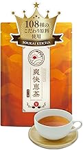Refreshing Encha Roasted Tea, 1 Packet, 0.2 oz (5 g) x 30 Packets [Lactic Acid Bacteria, Brazilian Enzymes, Black Ginger, Houttuami, Rose Hips 108 Types of Ingredients]