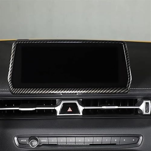 Miniatura 4 de for Toyota GR Supra MK5 A90 2019-2023. Car Navigation Frame Cover Trim Sticker Car Accessories (Color  Carbon Fiber)