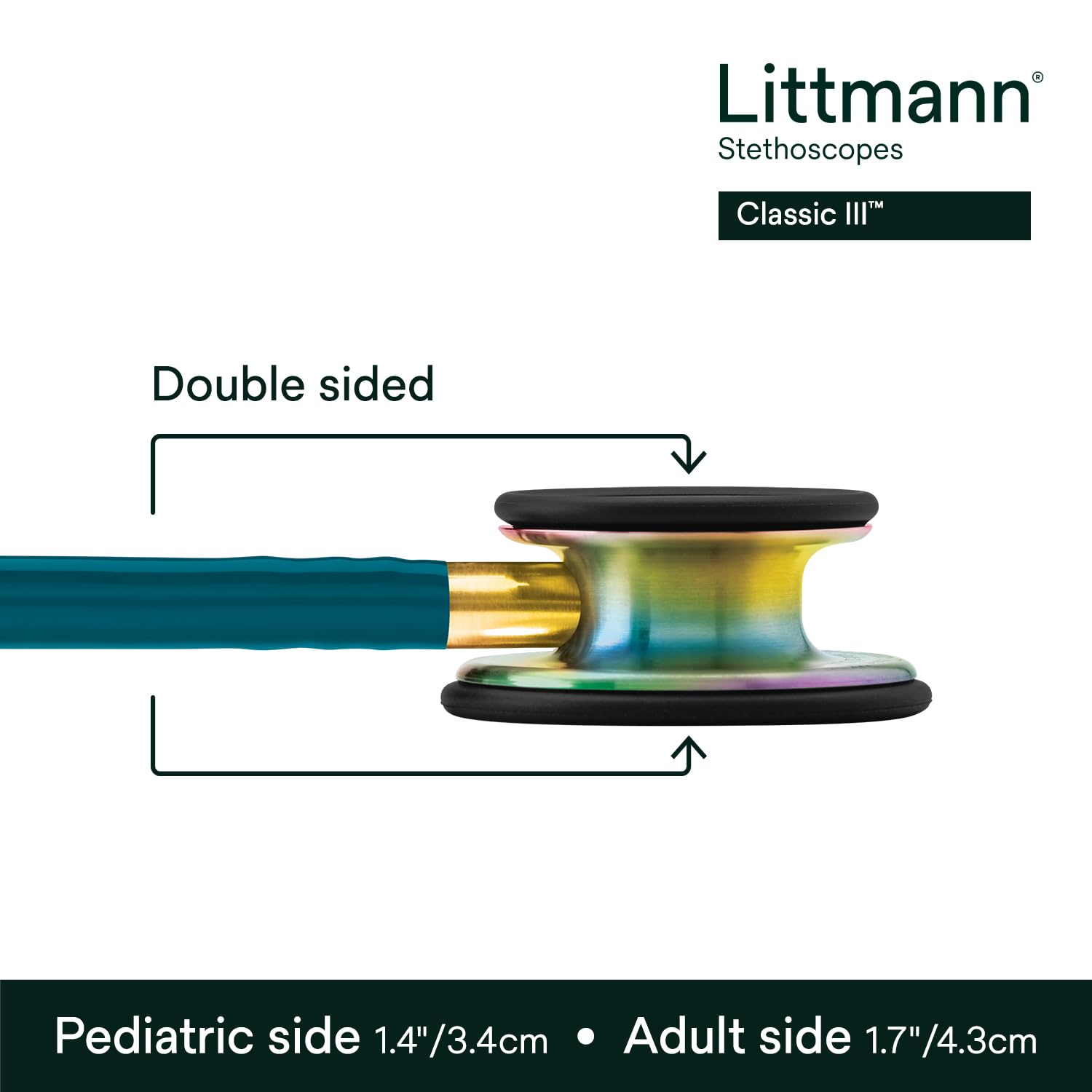 Littmann Classic III Stethoscope - Superior Sound & Comfort -3 Littmann Classic III Stethoscope - Superior Sound & Comfort -3
