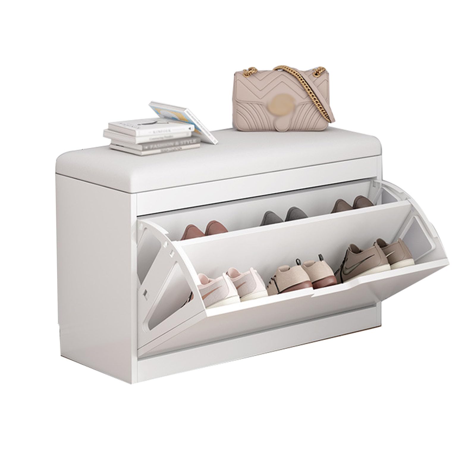 Meuble d'entrée pour couloir et placard : banc à chaussures design