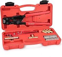 Vista 15 de iCRIMP KIT-1096D Kit de herramientas de abrazaderas de cincha PEX para abrazaderas de cincha PEX de 3/8 a 1 pulgada, con 20 piezas de anillos