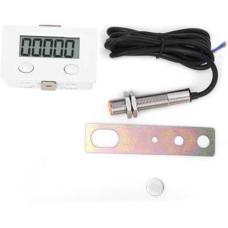 Magnetic Induction Digital Row Counter for Knitting Machines