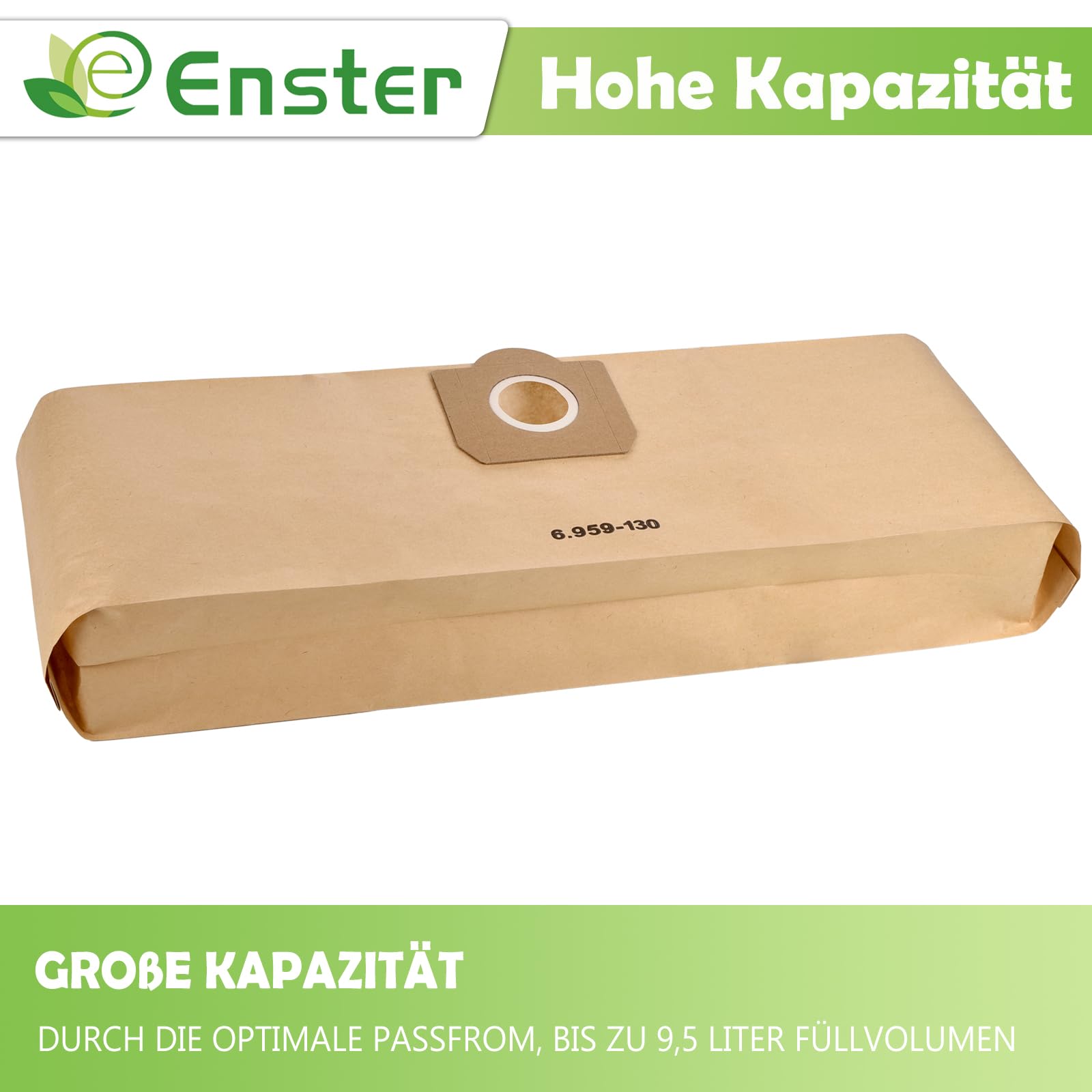 Lot De 10 Sacs Et Filtres Pour Aspirateur Kärcher MV3, WD3, WD 3.200, WD 3.300 – Compatibles Et Pratiques !