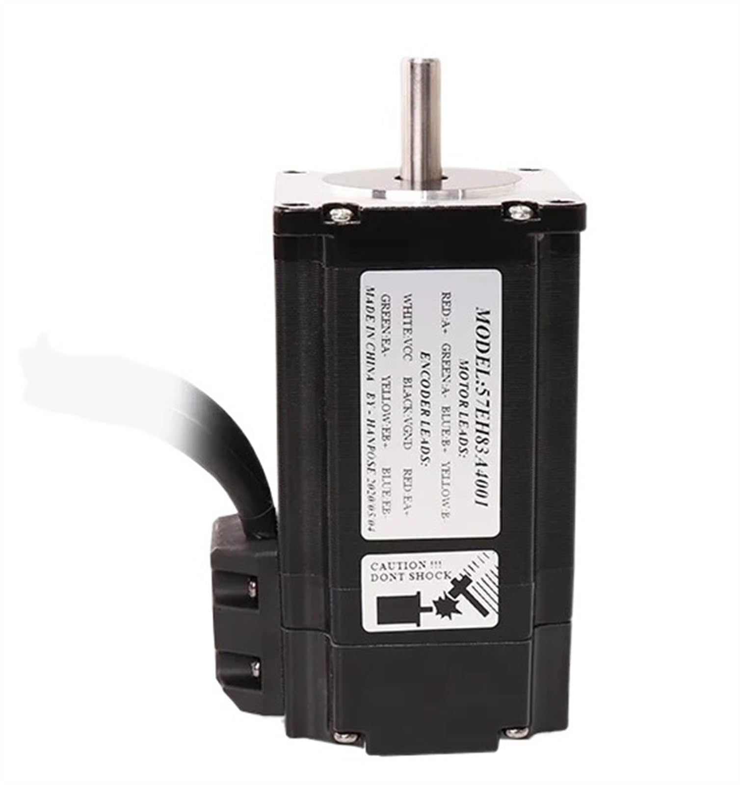 Motor paso a paso, Servomotor paso a híbrido 57EH83A4001 57X83mm Nema23 circuito cerrado 4A 2.6NM 57CME26 servomotor a + CL57 for enrutador CNC