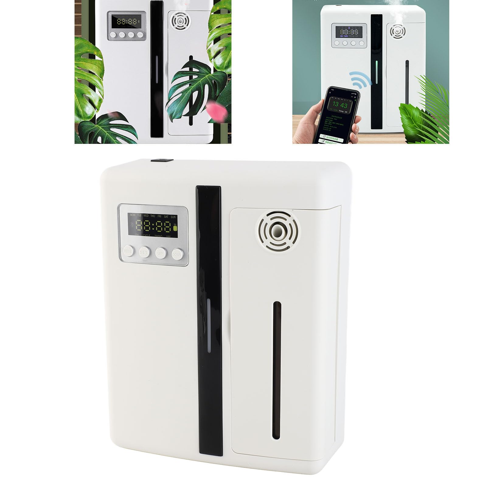 TOPINCN Machine à Air Parfumée Intelligente pour la Maison, Diffuseur D'huiles Essentielles sans Eau, Diffuseur de Parfum pour Huile Essentielle pour Grande Pièce, Bureau, Maison