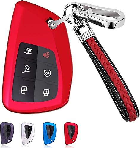 Key Fob Cover,Soft TPU Full Protection Car Key Protector