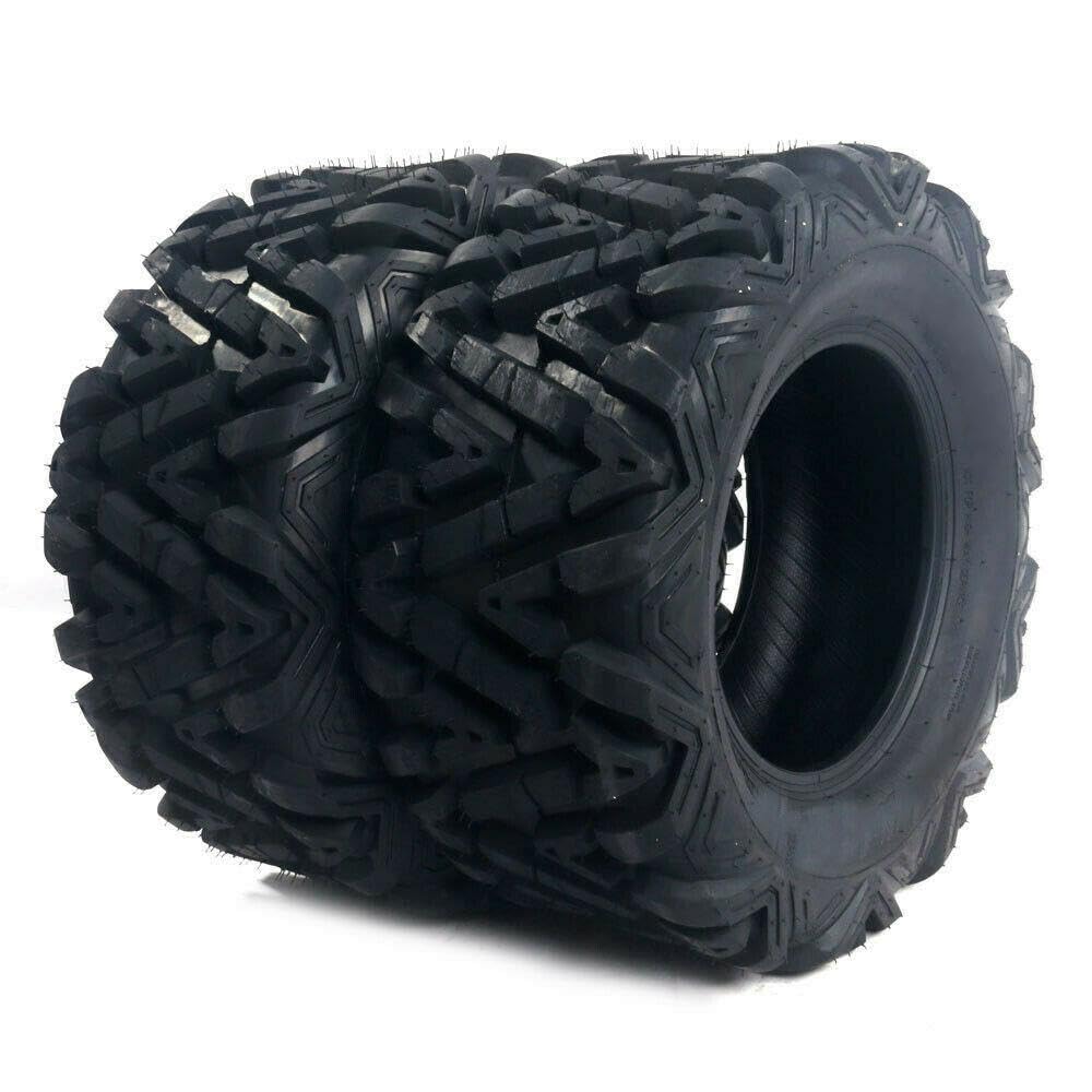 TUFFIOM 23x7-10 ATV Tires Set of 2 for All Terrains, Mud Sand Off-road ATV UTV Tire for Trail Vehicles, 4 PR, Deep Tread, Tubeless
