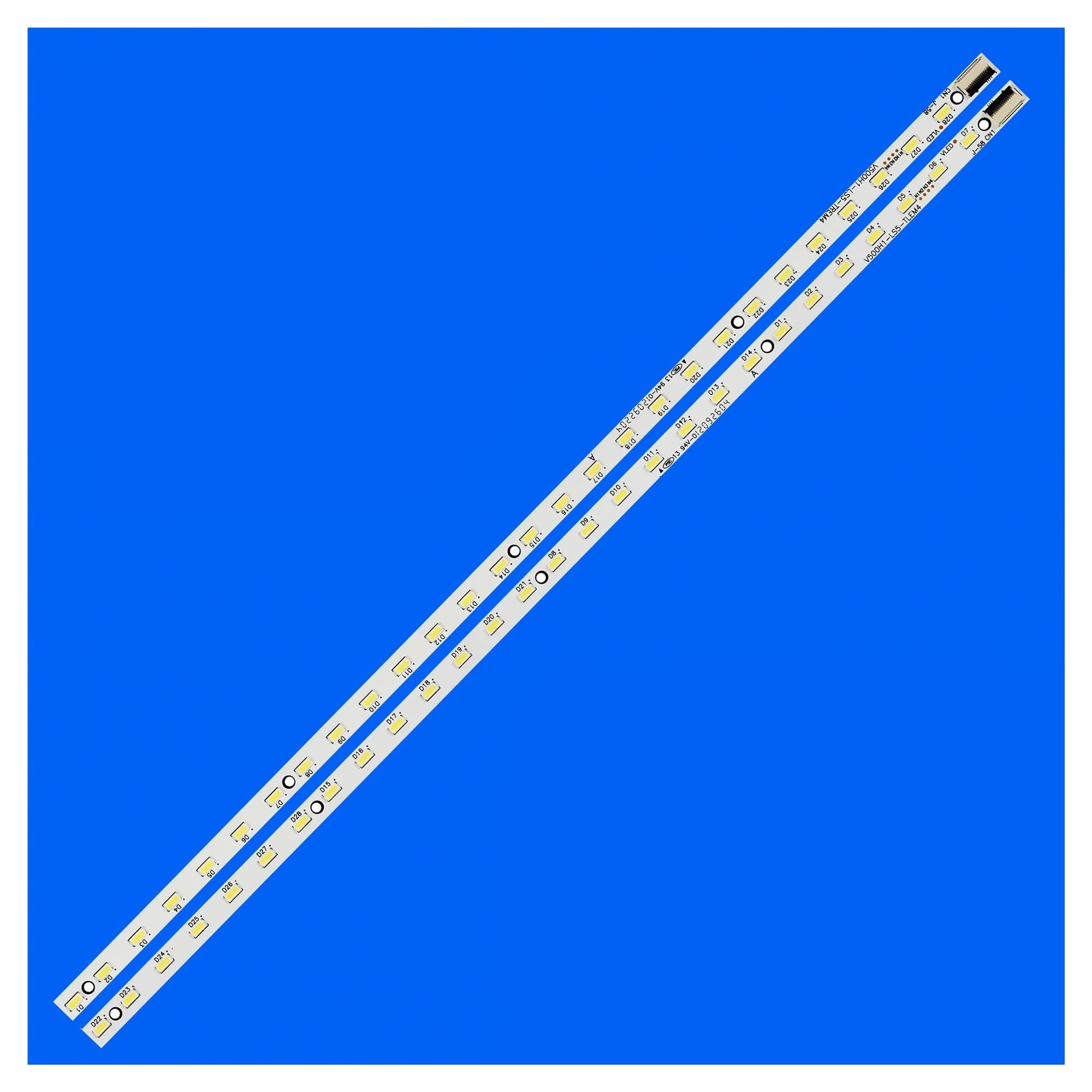 YUEZUYIOU LED Backlight Strip for LE50D8800 A50-LB-9336 A50-LW-9336 A50-LEL-2B B50-LEL-2BN4 50FX4000F 50FX7440F G50-LB-9336 LT-50TG52J