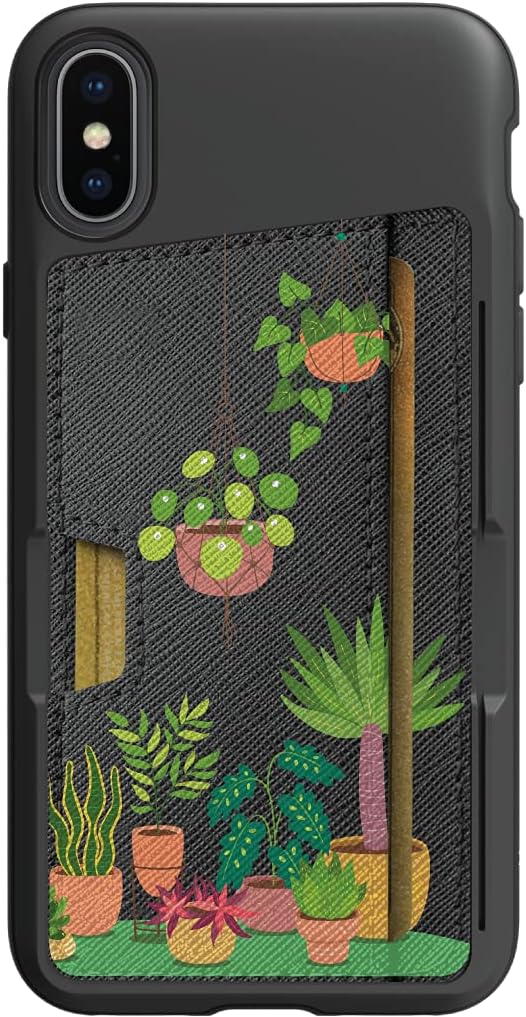 Smartish - Chloro-philic - iPhone 11 Pro Max Wallet Case - Wallet Slayer Vol 2 [Slim + Protective Kickstand] Credit Card Holder - Fits iPhone 11 Pro Max