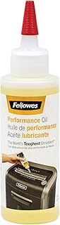 Fellowes Shredder Oil for Micro Cut and Cross Cut Paper Shredders, 120ml - Shredder Oil Lubricant