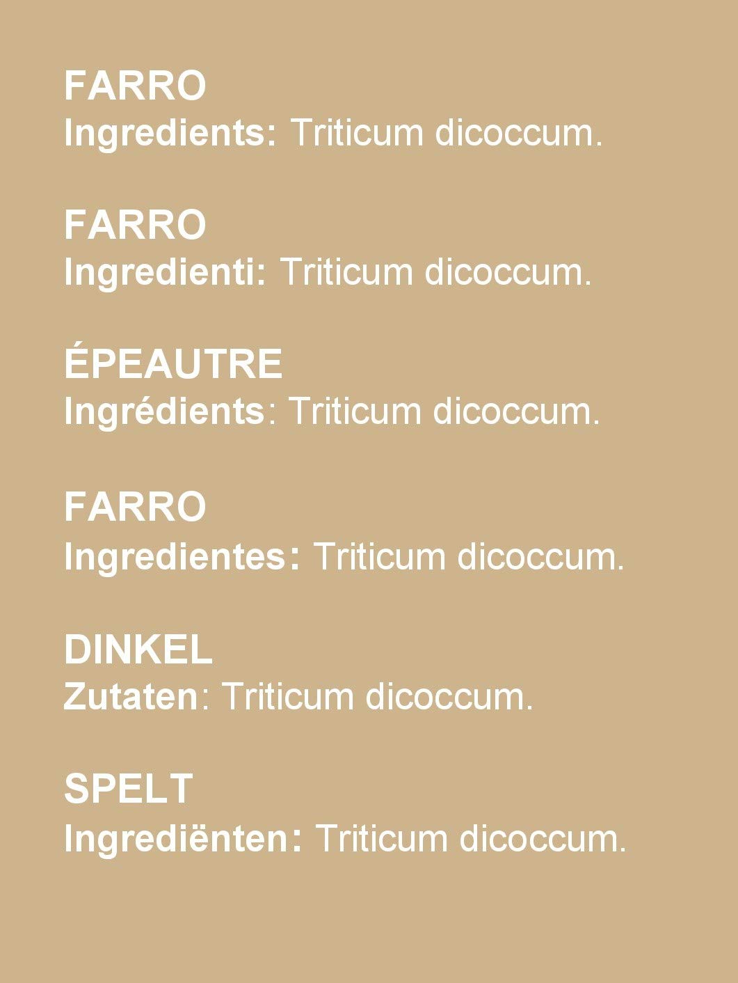 Fontana FORMIELLO Farro, Dinkel 500g (8er Pack)