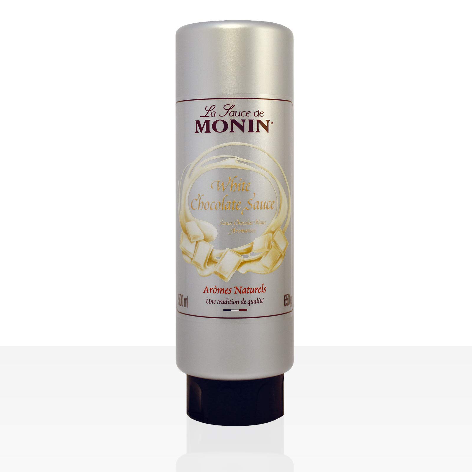 Monin Flavoured Saucen - Set - Karamell - Helle und Dunkle Schokolade - 3er Set - 3 x 500 ml - Hervorragend für Desserts und Getränke