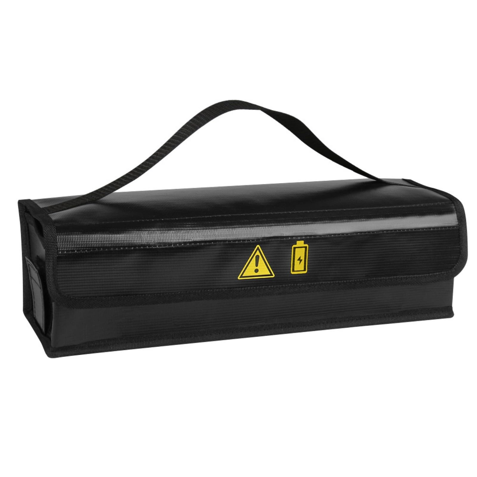 Flammensichere Batterie Aufbewahrungstasche, verdickte Schicht, feuerbeständig, leichtes Design mit glatten Reißverschlüssen für Drohnen, tragbare, flammensichere Batterie Sicherheitstasche
