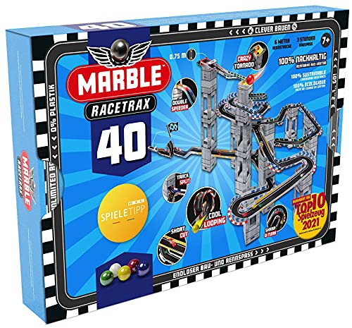 ROKR Pistas Para Canicas Puzzle 3D Madera Marble Run Maquetas Construir Adultos, Kits De Modelo Mecánico Impulsado Por El Motor Con Bolas, Modos Automáticos, Marble Spaceport&Kits Conexión, LGC01 LG01