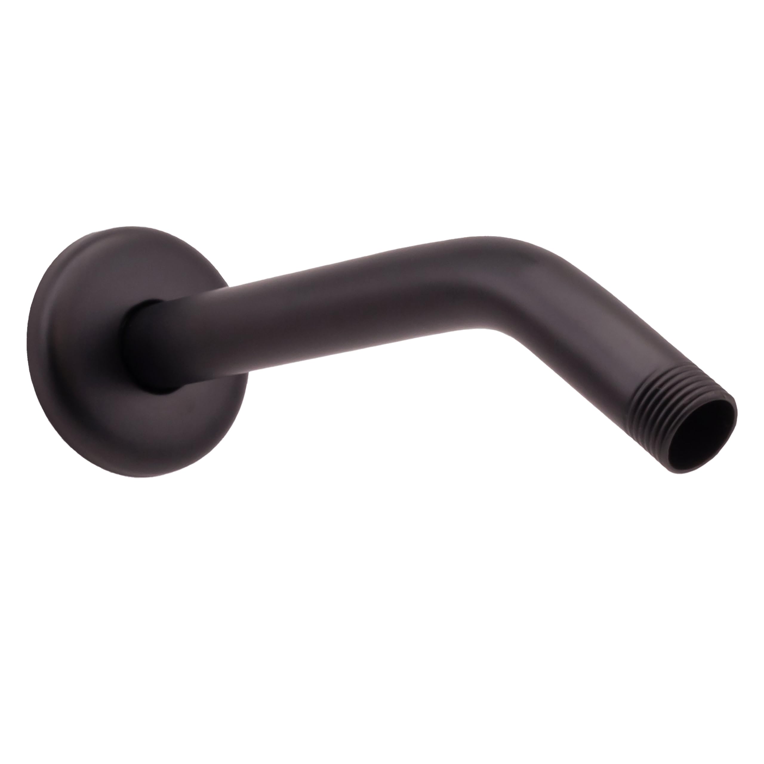 D301-1-12 1/2" IPS x 8" Wall Mount Shower Arm with Sure Grip Flange, Oil Rubbed Bronze