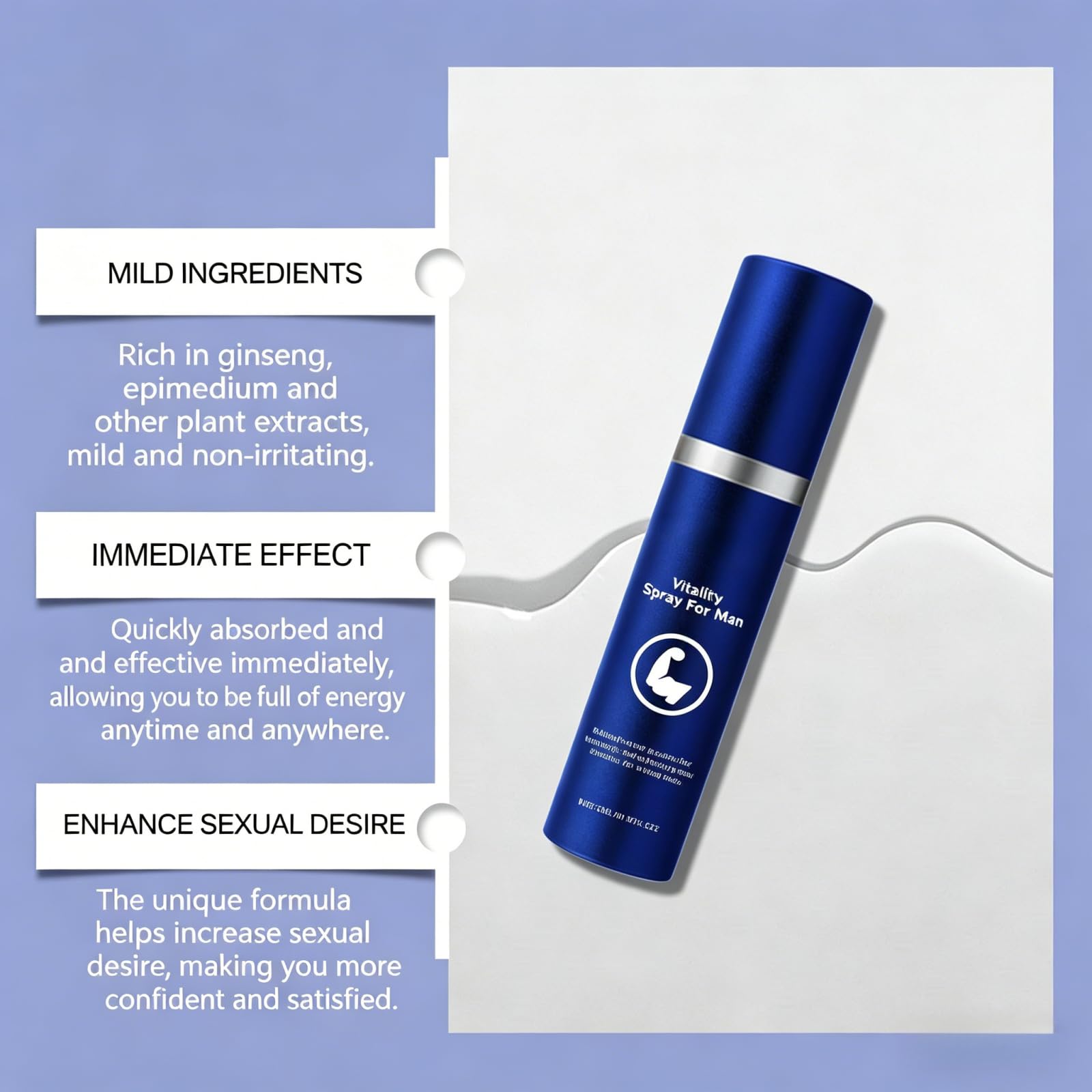 Énergiealpha Energy Alpha Medivita Medivita Revitalizante Erectboost para hombre de acción rápida, mejora la atracción masculina (2 piezas)