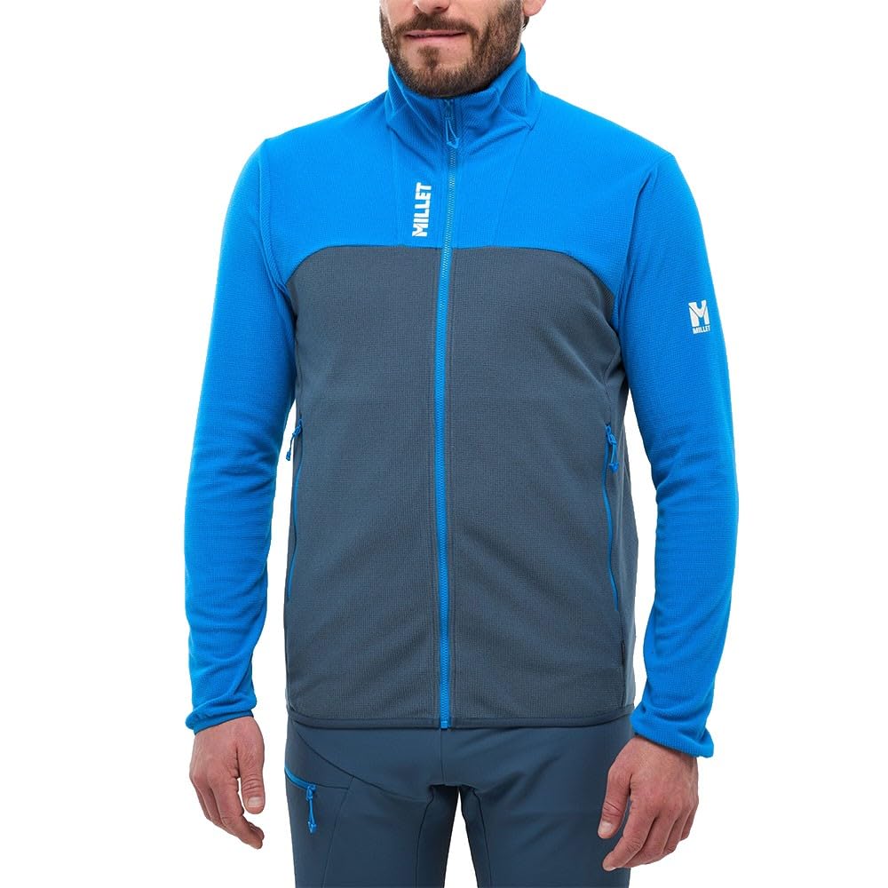 MILLET - UBIC Lightgrid Polartech Men's Fleece Jacket - Ski - Hiking - Technical
