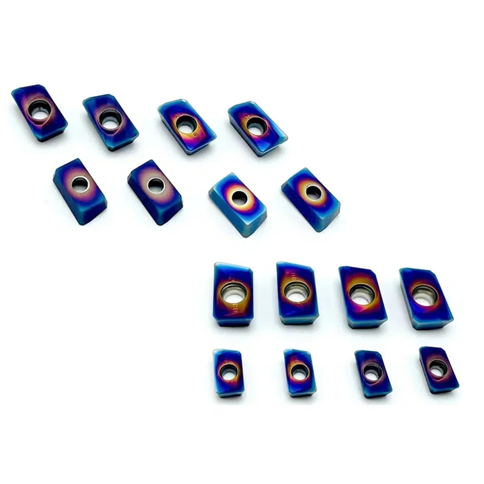 Outil de fraisage en carbure CNC Nano Blue 1135PDER à haute résistance