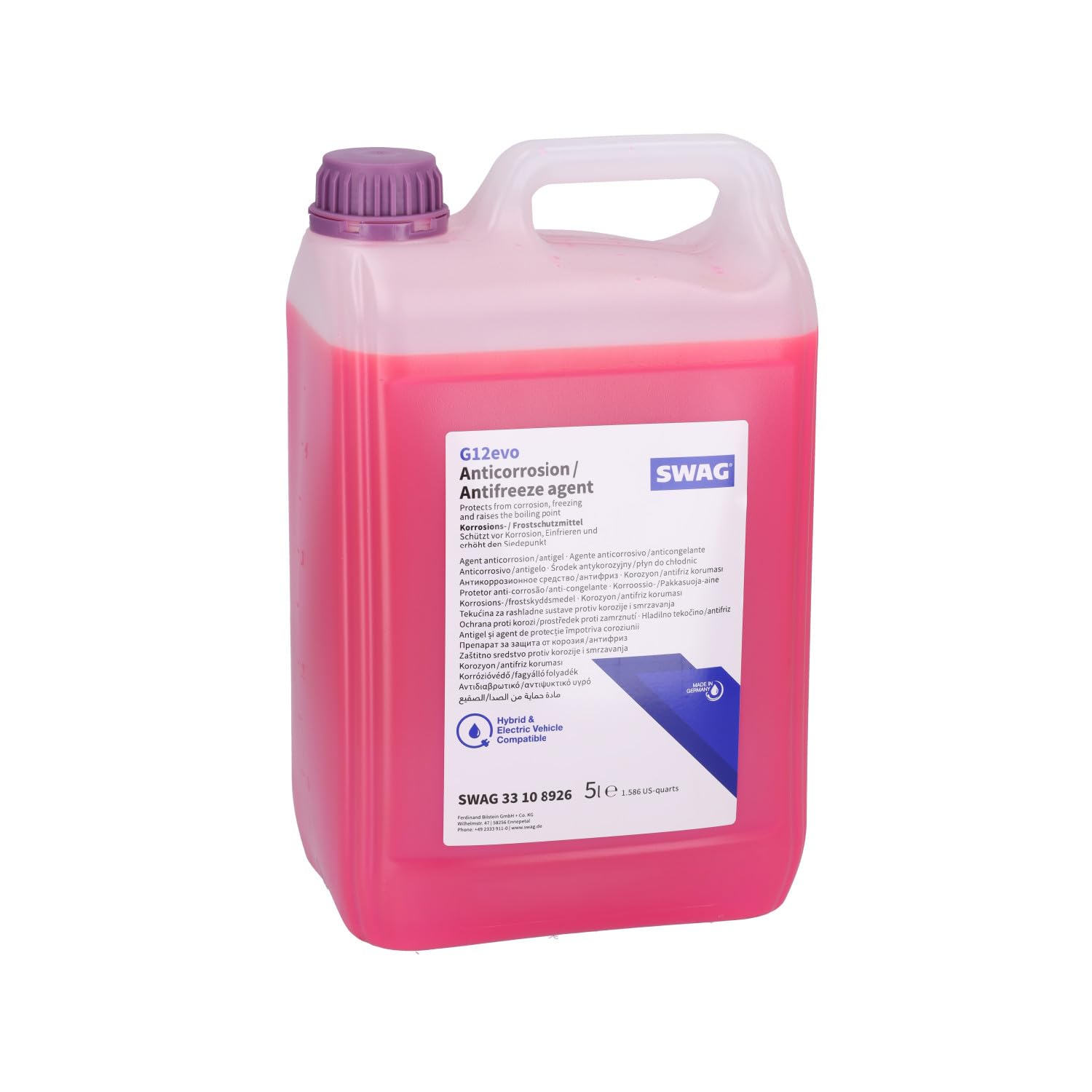 SWAG 33 10 8926 Anticongelante 5L violeta
