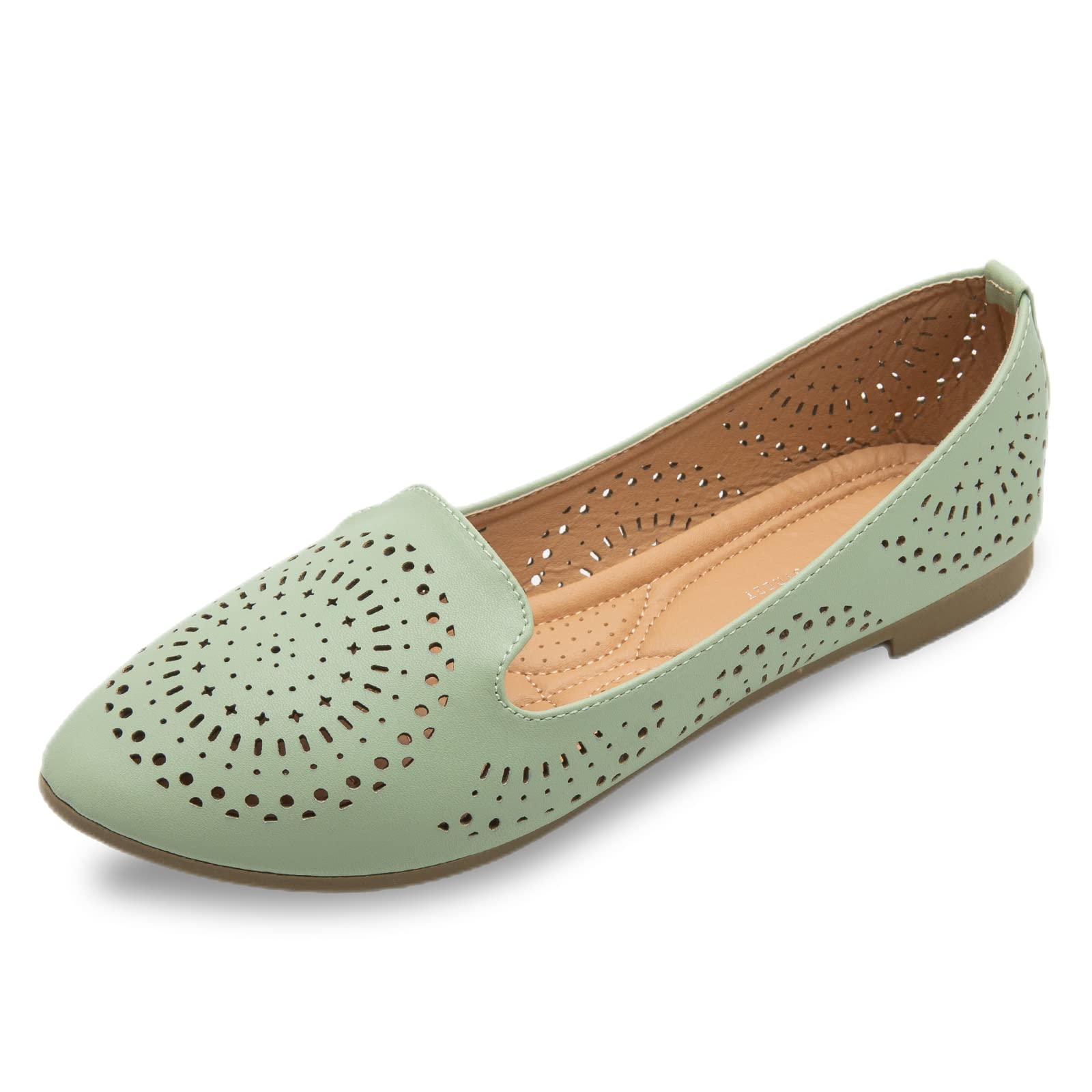 Sixth Street Womens Casual Comfortable and Lightweight Ballerina Ballet Flats-Mint-(Size-39) (B0B7X69RBN) Amazon Price History, Amazon Price Tracker