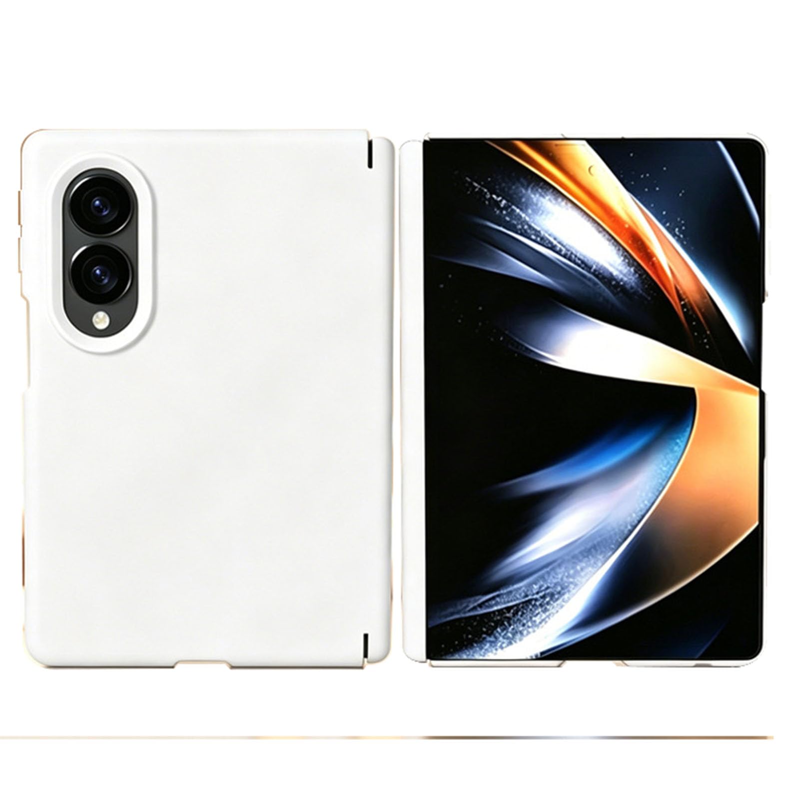 Funda Delgada para Samsung Galaxy Z Fold 8, Silicona Líquida
