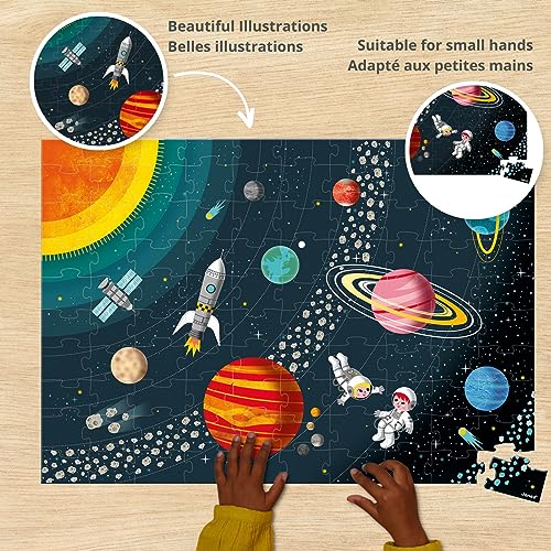 Puzzle Educativo - Sistema Solare - 100 pezzi - 2
