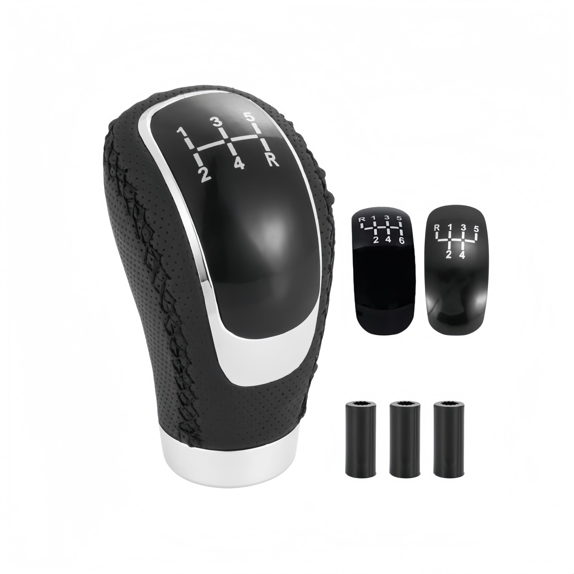 Polvane A Gear Shift Lever Knob 5/6 For Speed Universal Gear Shift Knob Shifter Lever For Ll Manual Car Modles(A)
