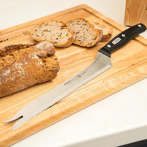 Miniatura 4 de Miracle Blade Juego de cuchillos de 9 piezas de clase mundial versátil, afilado y duradero