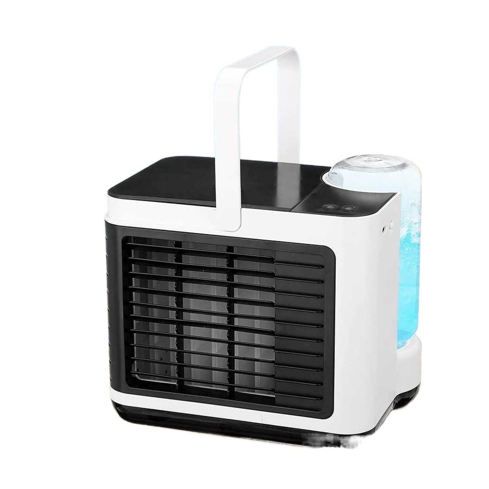 Cczrd One Color Mini Portable Air Conditioner Fan 3 Speeds Cooler Anion Purifier Humidifier Personal Desktop Usb Cooling For Home Airflow Comfort Refreshing Breeze