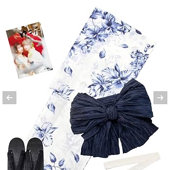 Dita 浴衣 セット　水仙の夕涼み 2025 浴衣5点セット(ゆかた・帯・下駄・着付けマニュアル