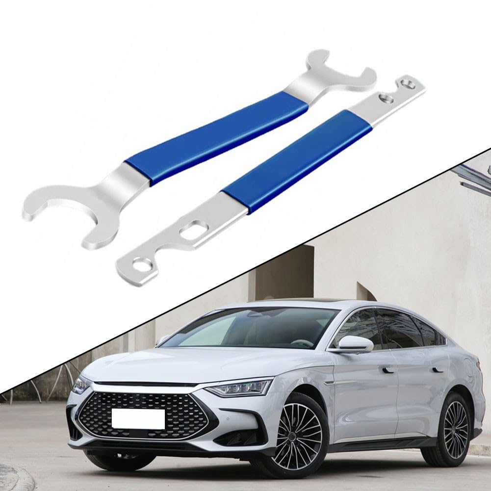 Lot de 2 clés d'embrayage de ventilateur 32 mm et 36 mm en acier au chrome vanadium pour BMW - Kit de démontage de pompe à eau avec ergonomie