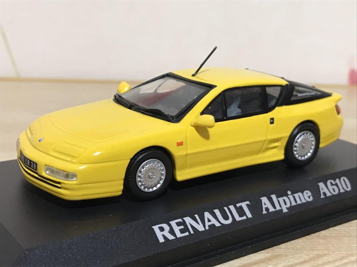 NOREV Renault Alpine A610 イエロー 1/43 ミニカー Amazon.co.jp: 143 ルノー アルピーヌ A610 ミニカー ノレブ NOREV
