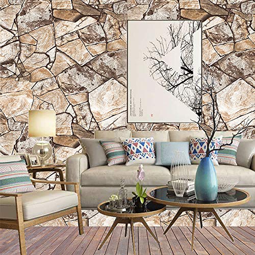 Papel pintado decorativo de ladrillo para preparar la casa ante las visitas de Acción de Gracias 6