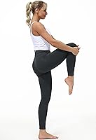 Vista 91 de Dragon Fit - Pantalones de yoga de compresión con bolsillos interiores, pantalones deportivos de cintura alta con control de abdomen, leggings