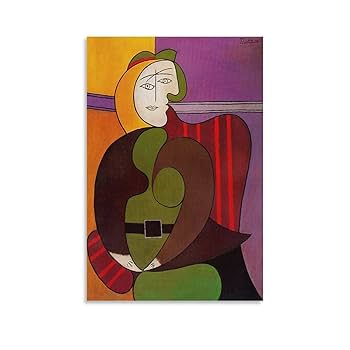 肉筆☆油絵☆F20号『木椅子に座る女性』ピカソ/模写 肉筆☆油絵☆F20号『木椅子に座る女性』ピカソ/模写 肉筆☆油絵