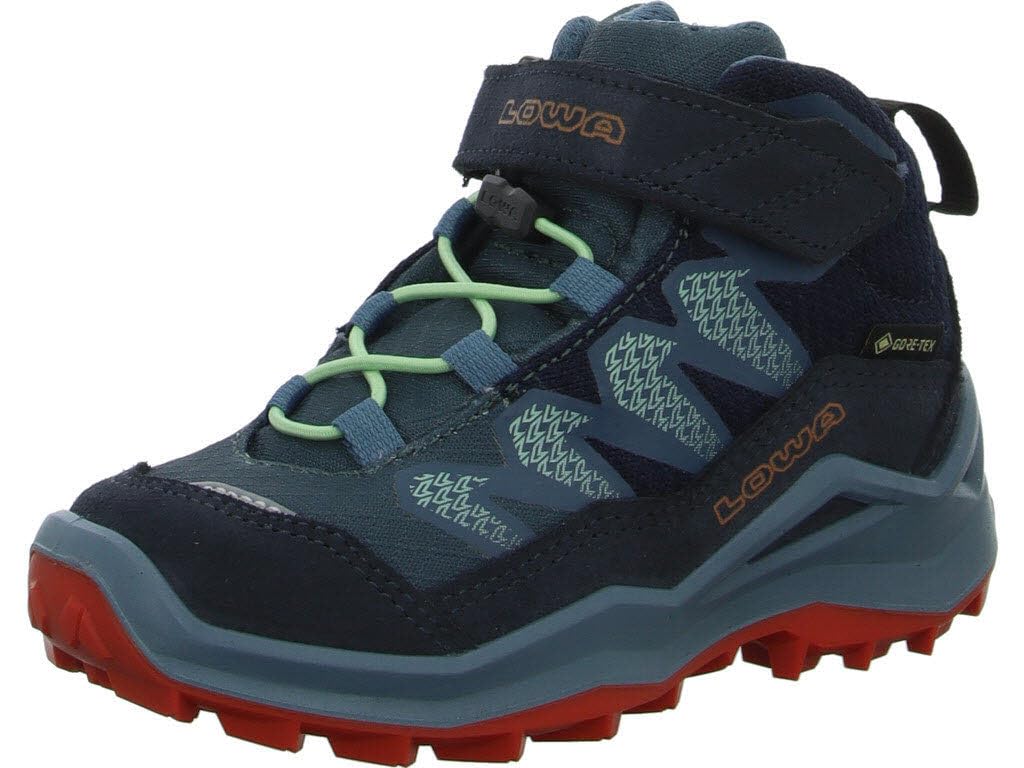 Lowa Maddox PRO GTX MID VC JR 968 Navy/Smoke Blue 30, Navy Smoke Blue, 30 EU
