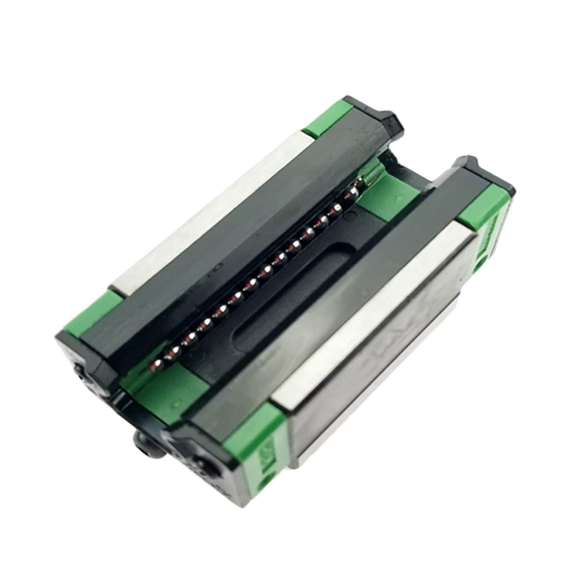 Guida lineare in set da 2 pezzi HGR15 da 600 mm, binario lineare con 4 blocchi scorrevoli, per stampanti 3D, macchine CNC, dispositivi elettrici, macchine mediche